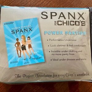 SPANX Power Panties - Black Performance SPANX shape wear**Brand New with tags**